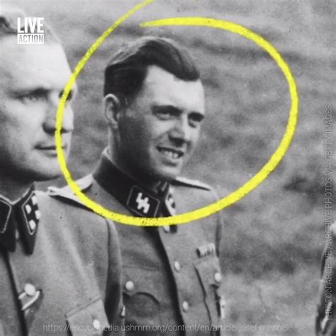 The angel of death, Josef Mengele, continued as an abortionist, long ...