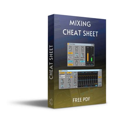 Mixing - Cheat Sheet - LotusTunes