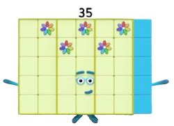 Numberblocks 35 Fanmade Glowing In Minecraft NUMBERBLOCKS, 53% OFF