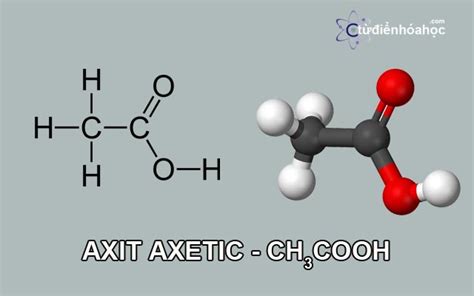 Cấu tạo phân tử, tính chất vật lý và hóa học của Axit axetic (CH3COOH) - Hội Buôn Chuyện