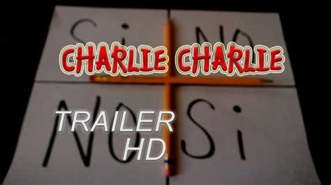 CHARLIE CHARLIE - Trailer HD - horror movie (Parody) - YouTube