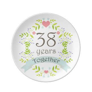 38 Year Wedding Anniversary Gifts - T-Shirts, Art, Posters & Other Gift Ideas | Zazzle