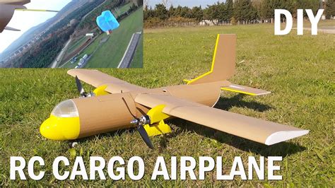 How To Make RC Cargo Airplane. Diy Twin Motor Model Aircraft - YouTube