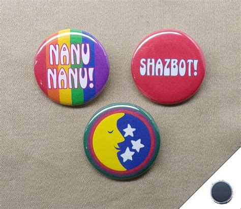 Mork & Mindy Nanu Nanu Shazbot Smiling Moon and Stars | Etsy