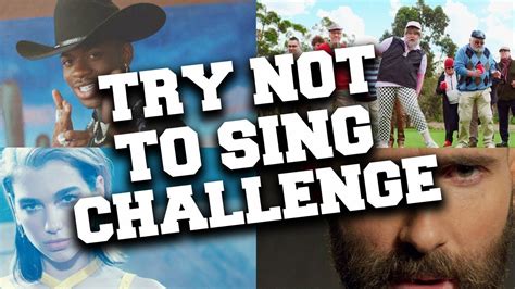 TRY NOT TO SING ALONG CHALLENGE 2020-2019 EDITION - YouTube