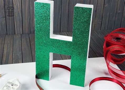 How To Decorate Reversible Paper Mache Letters - Making Make Believe