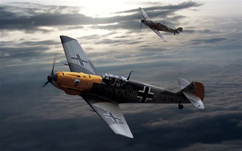 Messerschmitt, Messerschmitt Bf 109, Luftwaffe, Artwork, Military ...