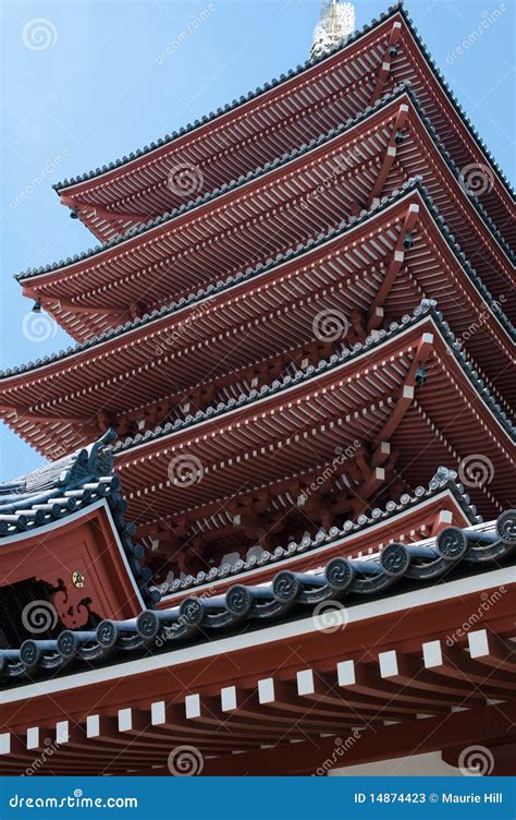 Five Storied Pagoda Daigo-Ji Temple Stock Image | CartoonDealer.com ...