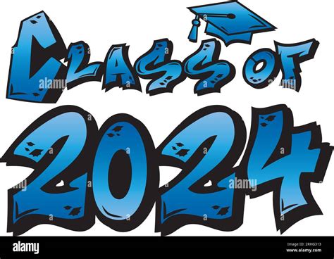 Graffiti Class of 2024 Stock Vector Image & Art - Alamy