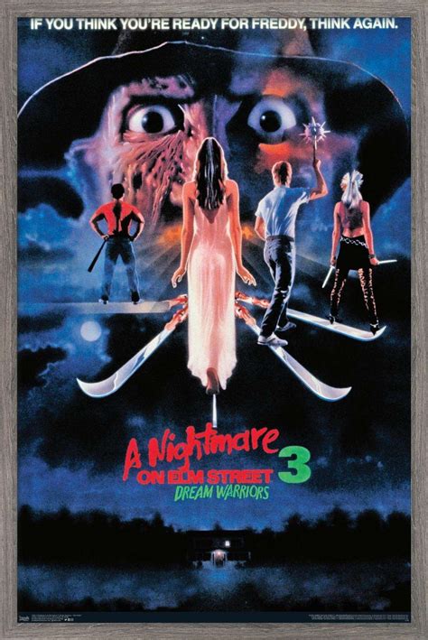 A Nightmare on Elm Street 3: Dream Warriors - One Sheet Poster | eBay