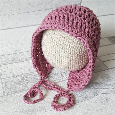 Free Crochet Baby Bonnet Patterns - Crazy Q Crafts