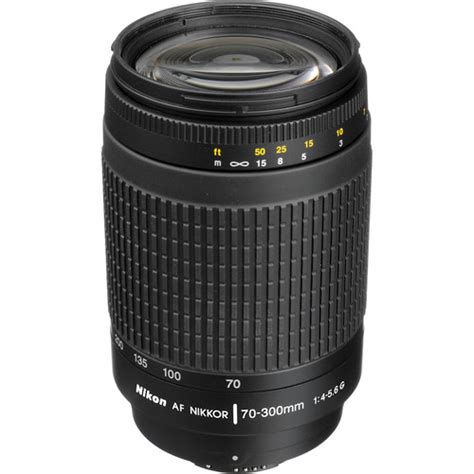 Nikon AF Zoom-NIKKOR 70-300mm f/4-5.6G Lens 1928 B&H Photo Video