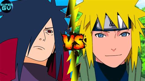 MADARA vs MINATO QUEM VENCERIA ? Em Naruto Shippuden - YouTube