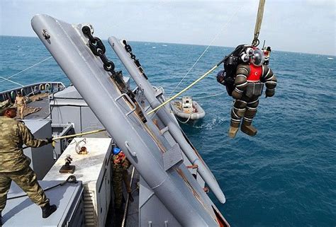 Turkish Navy Submarine Rescue Operation | Submarine, Rescue operations, Navy