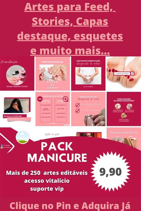 Pack Canva Manicure in 2022 | Nail designs, Manicure, Nails