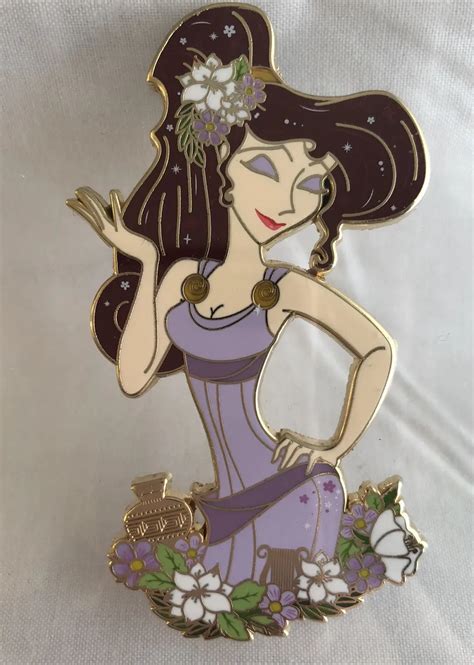 Disney Art Deco Megara Fantasy Pin LE; Hercules, princess, flapper, beautiful ...