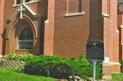 Nebraska Historical Marker: St. Paul's Lutheran Church - E Nebraska History