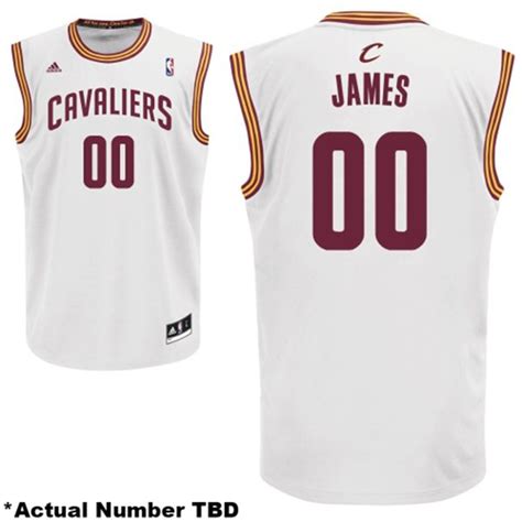 LeBron James Cleveland Cavaliers adidas NBA Jersey | SportFits.com