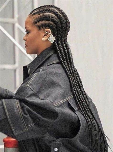 20 Beautiful Rihanna Braids Hairstyles that will Inspire you - Claraito's Blog Renaissance ...