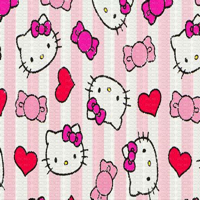 hello kitty bg background gif animated, dolceluna , glitter , animated , background , bg , gif ...