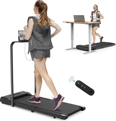 Amazon.com : Foldable Treadmill Walking Pad Under Desk, 2.5HP Folding ...