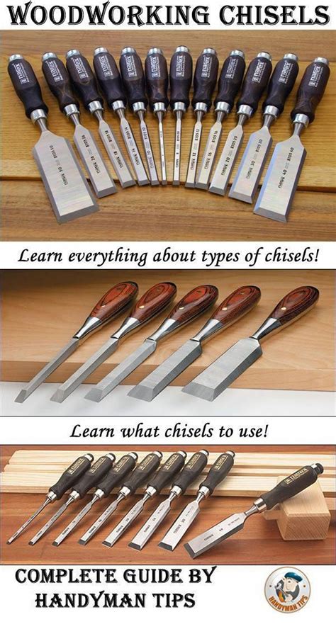 Types of chisels | Handyman tips | Woodworking chisels, Used ...