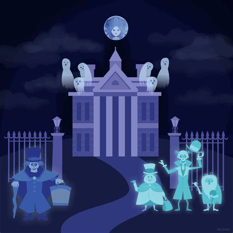 Disney Parks - We’ve Got 999 Problems, But a Happy Haunt Ain’t... | Disney haunted mansion ...