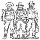 Pioneers Coloring Pages  Free & Printable sketch template