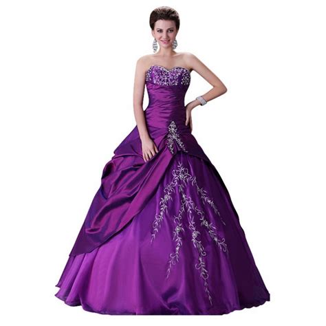 royal purple wedding dress - wedding dresses for fall Check more at ...