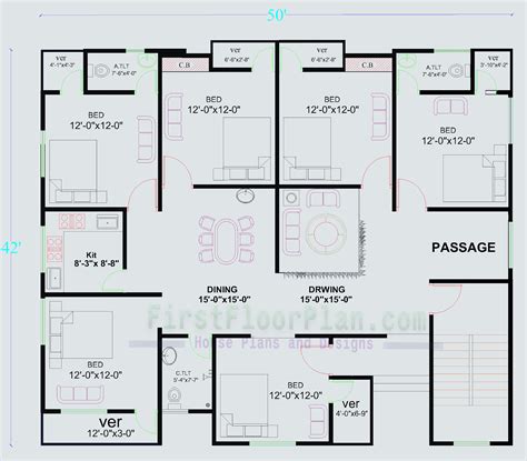 2000 Sq Ft Floor Plans 4 Bedroom - floorplans.click