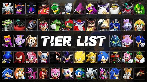 Sonic Forces Speed Battle: NEW Tier List - YouTube