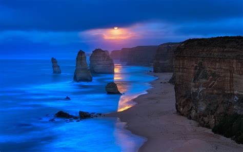 Twelve Apostles, Australia, nature, landscape, beach, cliff HD ...