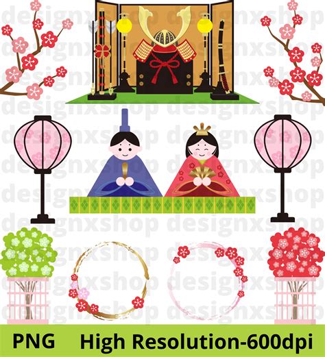 Japanese Festival Clipart Japanese Children Day Clipart - Etsy