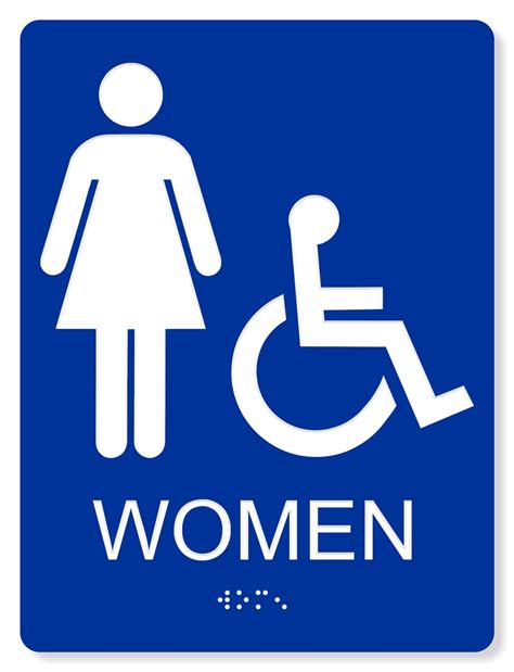 Women S Restroom Sign - ClipArt Best