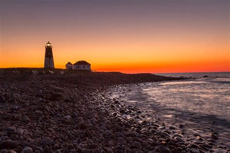 Point Judith Lighthouse Sunrise Photograph by Don Lawrence - Fine Art ...