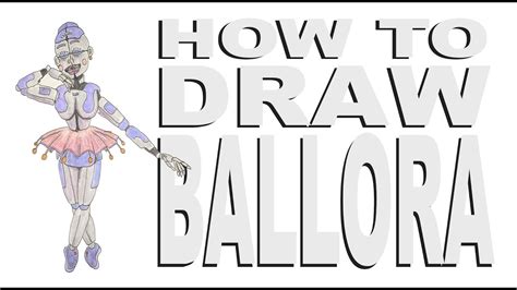 How to draw Ballora (FNaF) - YouTube