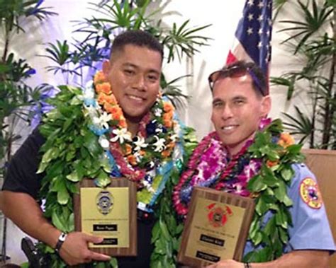 East Hawaii officer, firefighter of year honored - Hawaii Tribune-Herald