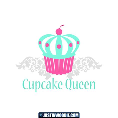 Cupcake Queen Logo Design | Justin Woodie