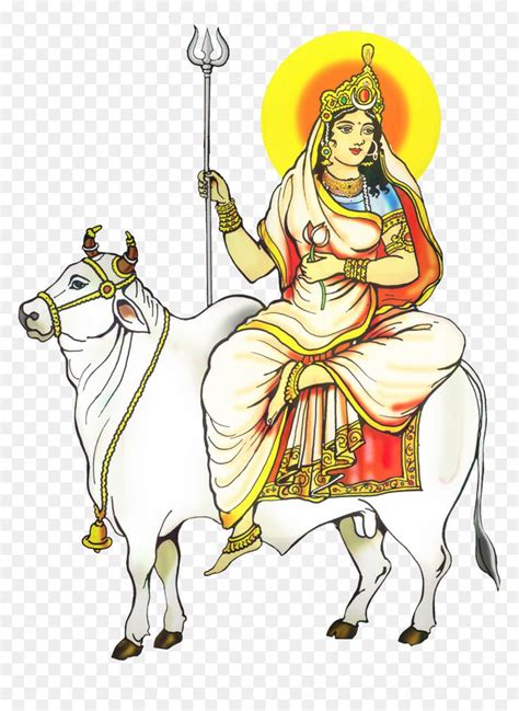 Maa Shailputri Png, Transparent Png is pure and creative PNG image ...