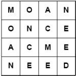 Word Square Puzzle