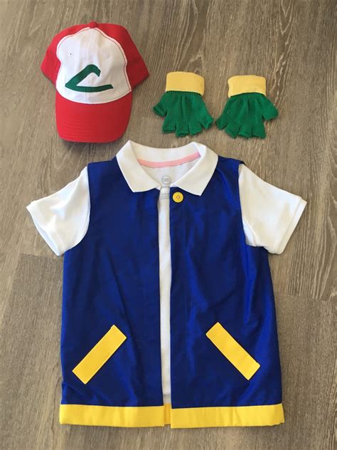 Boy's 3 pc POKEMON Trainer ASH Ketchum Costume | Etsy