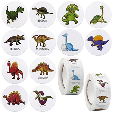 120 Foam Dinosaur Stickers - Baker Ross