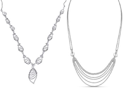 9 Latest Platinum Necklace Designs For Fashionable Look