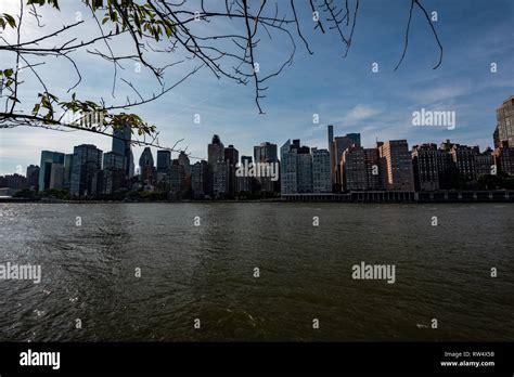 Roosevelt Island and Franklin D. Roosevelt Four Freedoms Park Stock Photo - Alamy