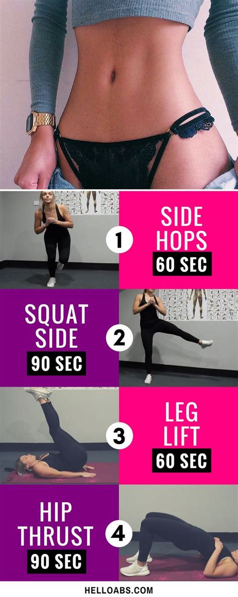 These 4 Exercises Gives You A Smaller Waistline And Bigger Hips… FAST ...