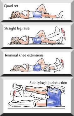 Hip Home Exercise Program - Bing Images Knee Replacement Surgery, Occupational Therapy ...