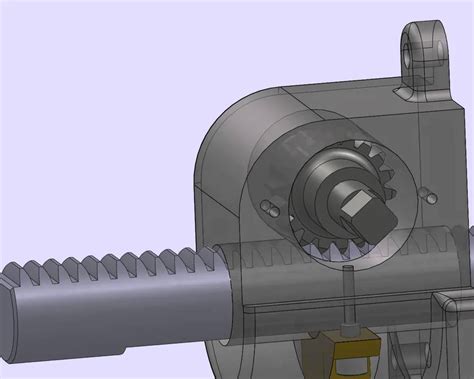 Rack And Pinion Gear Animation