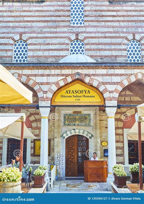 The Ayasofya Hurrem Sultan Hamam. Istanbul, Turkey. Editorial Photography - Image of arabic ...