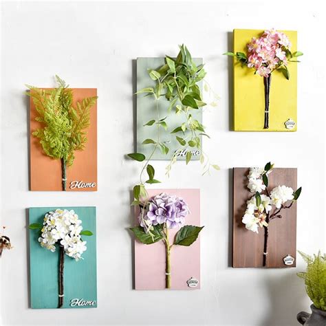 Faux Flower Wall Art - ApolloBox