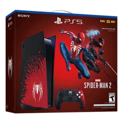 PlayStation®5 Console - Marvel’s Spider-Man 2 Limited Edition Bundle ...